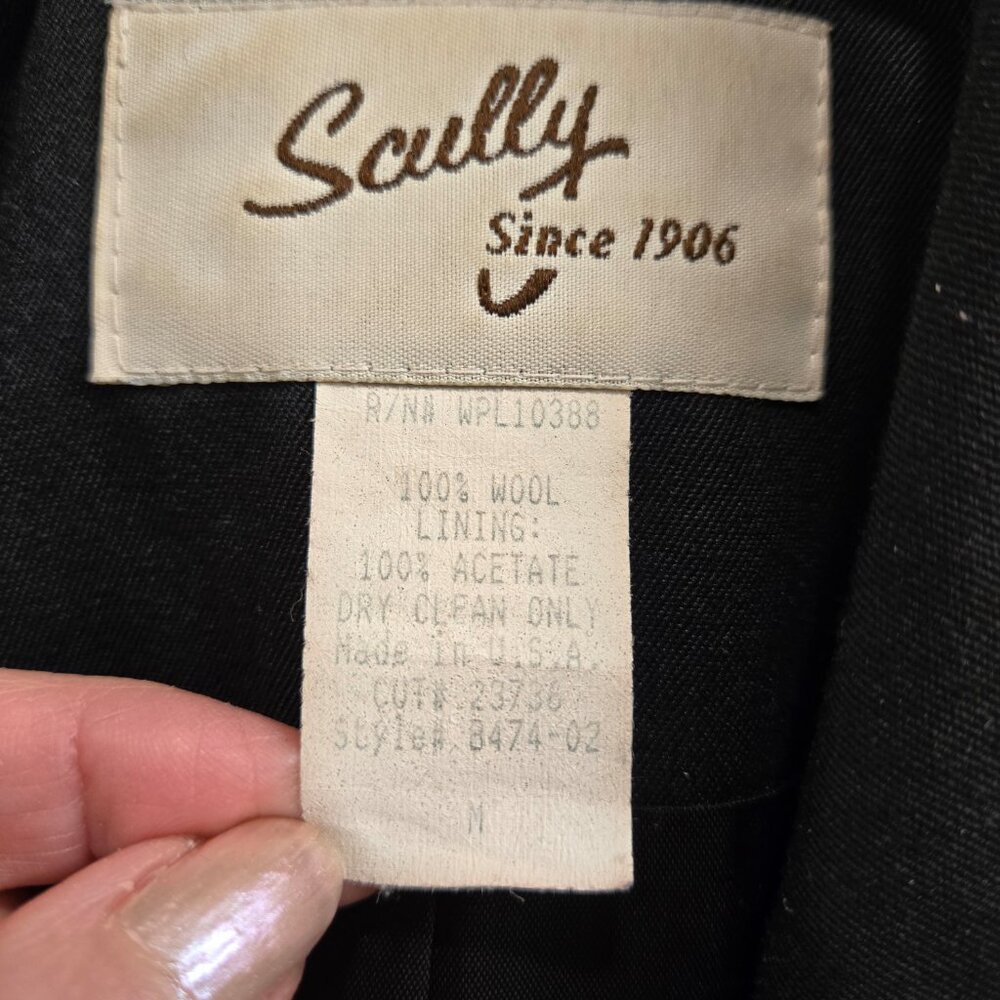 Vintage Scully Yellow Rose Embroidered Jacket - Picture 8 of 8